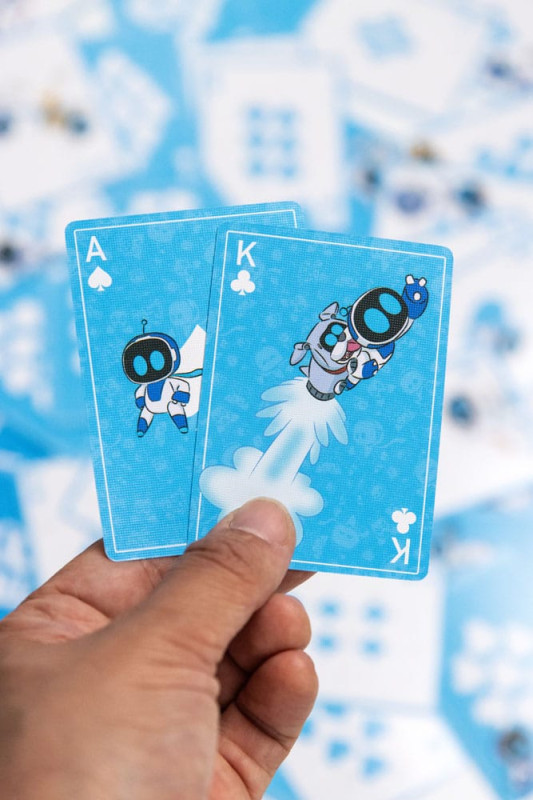 Astro Bot Playing Cards Metal 2