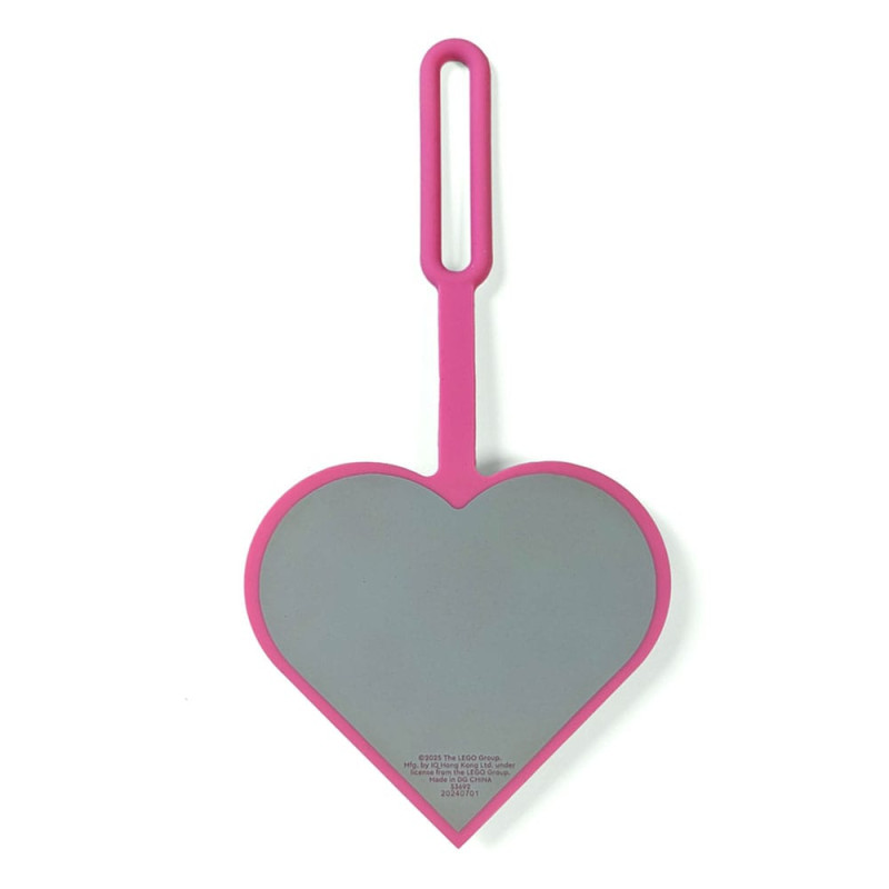 LEGO Minifigures Luggage tag Heart Rosa 10 cm 1