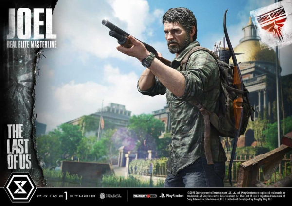 The Last of Us (Part I) Real Elite Masterline Statue 1/4 Joel Bonus Version 52 cm 5