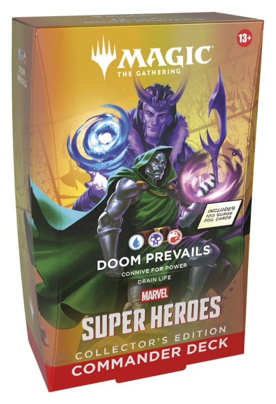 Magic the Gathering Marvel Super Heroes Collector's Edition Commander Decks Case (4) english 10