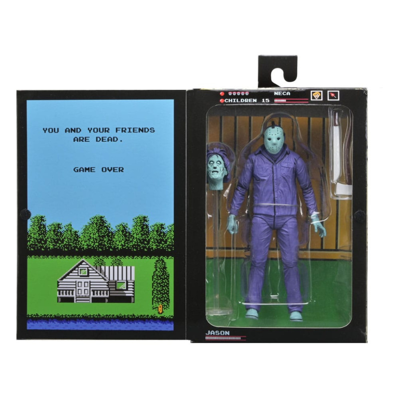 Friday the 13th Action Figure Jason Theme Music Edition (Classic Video Game Appearance) 18 cm 4