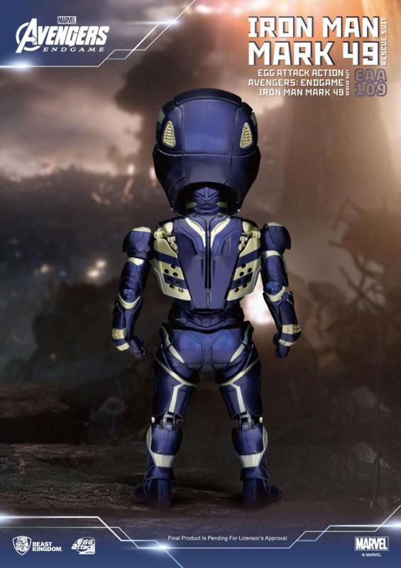Avengers Endgame: Iron Man Mark 49 Rescue Suit - Egg Figure - Beast Kingdom