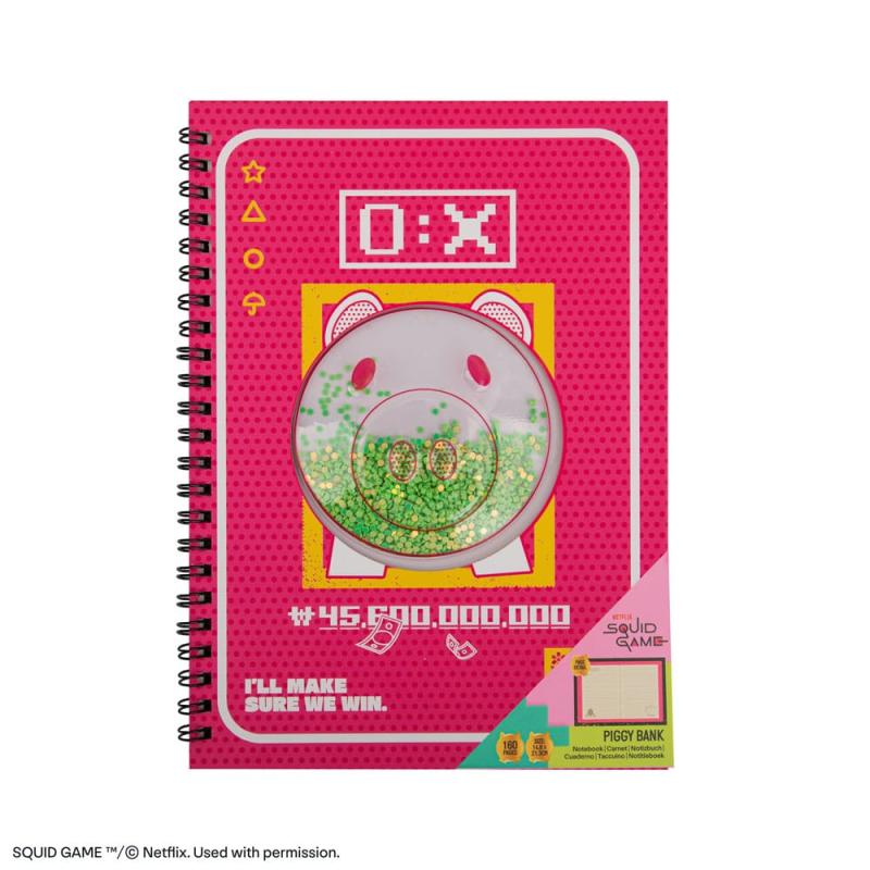 Squid Game Notebook Piggy Bank 2