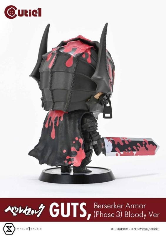 Berserk Cutie1 PVC Figure Guts Berserker Armor (Phase 3) Bloody Ver. 12 cm