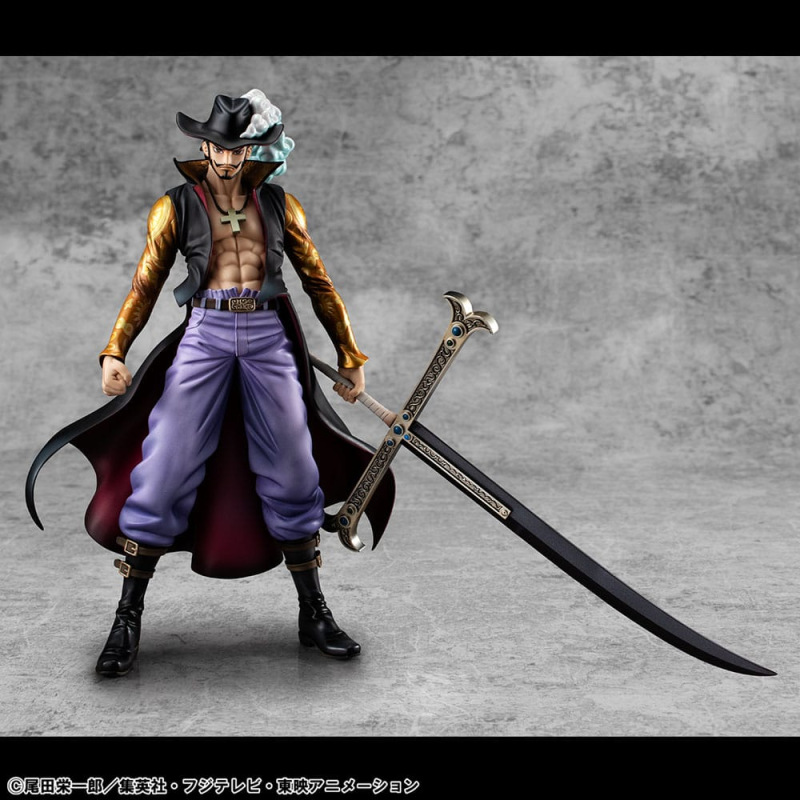 One Piece P.O.P SA-MAXIMUM PVC Statue Hawk Eye Dracule Mihawk Ver. R 29 cm 3