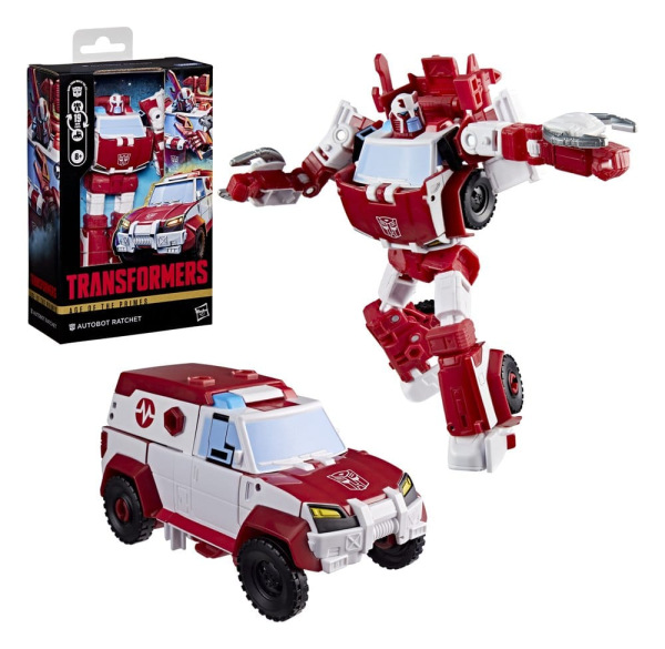 Transformers Age of the Primes Deluxe Class Action Figure Autobot Ratchet 15 cm 2