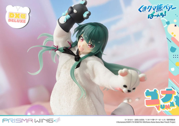 Kuma Kuma Kuma Bear Punch! Prisma Wing PVC Statue 1/7 Yuna Deluxe Version 28 cm 4