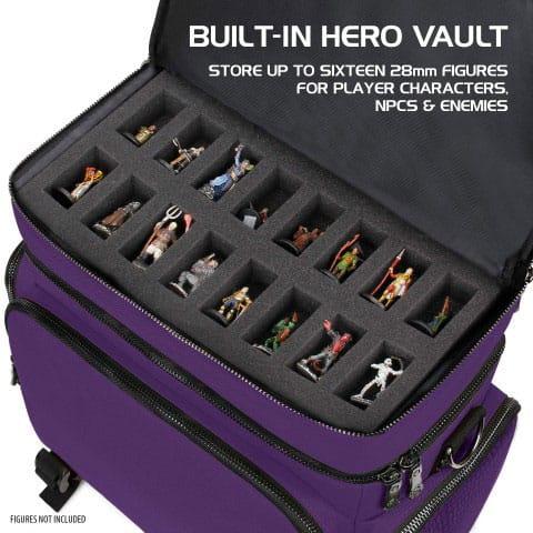 Enhance Tabletop Series Collectors Edition Adventurer's Travel Bag Purple 1