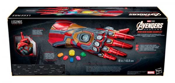 Marvel Legends Series: Electronic Iron Man Nano Gauntlet 1/1 Replica - Hasbro