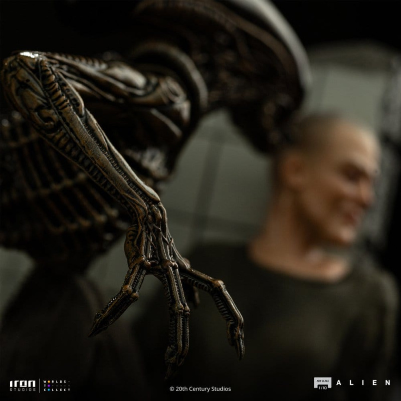 Alien 3 Art Scale Statue 1/10 Ellen Ripley and Dog Alien 23 cm 3
