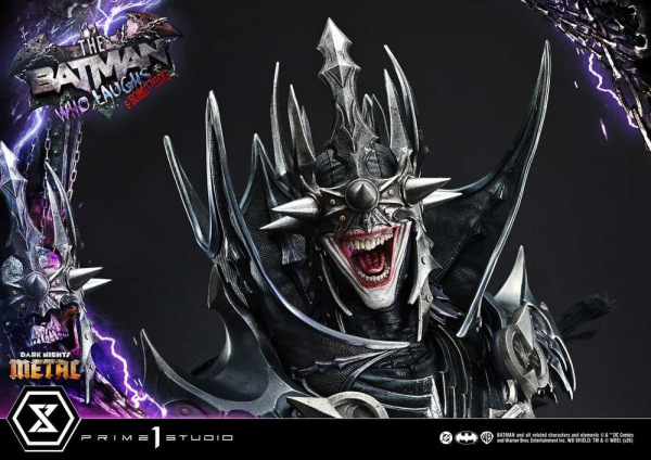 DC Comics Museum Masterline Statue 1/3 Dark Nights: Death Metal The Batman Who Laughs & Robin King 8 9