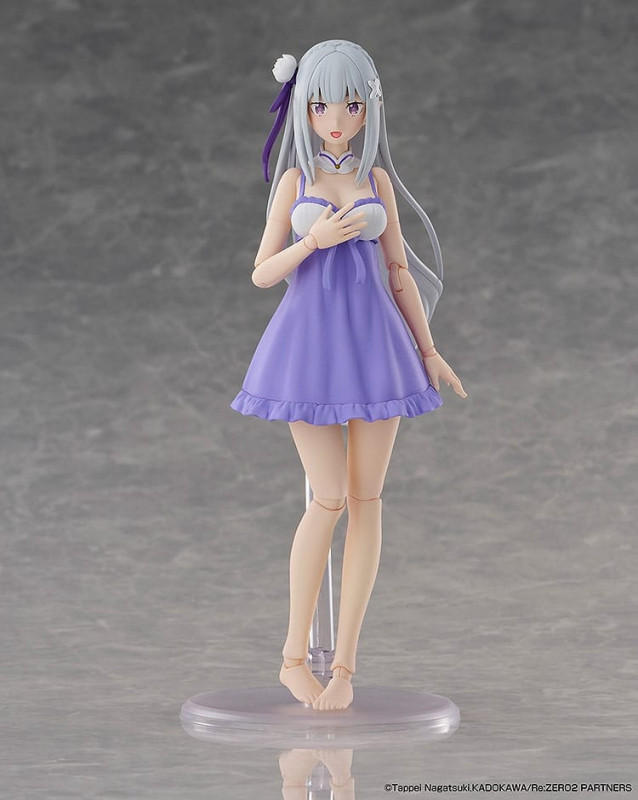 Re:Zero Starting Life in Another World Plastic Model Kit Emilia DX Ver. 16 cm 4