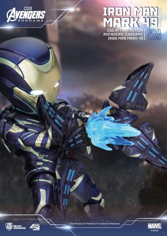 Avengers Endgame: Iron Man Mark 49 Rescue Suit - Egg Figure - Beast Kingdom
