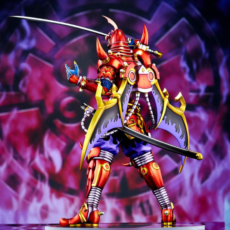 Yu-Gi-Oh! Monster Figure Collection Statue PVC Legendary Six Samurai Shi En 35 cm 4