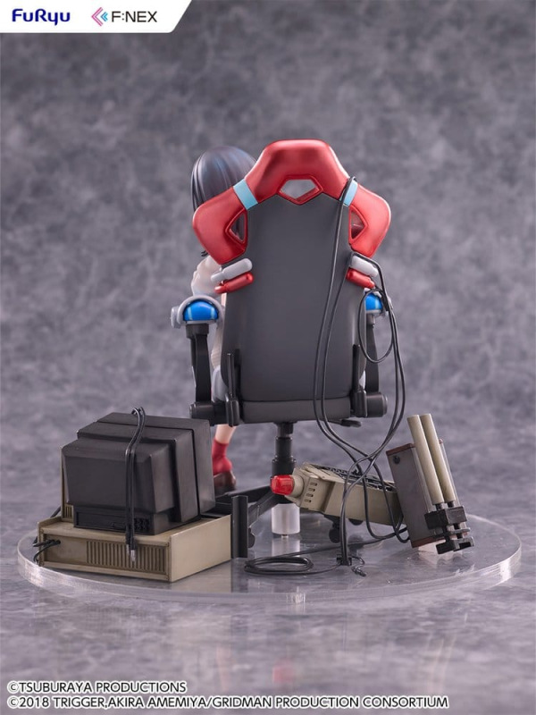 SSSS. Gridman Universe BiCute Bunnies PVC Statue Rikka Takarada Gaming Chair Ver. 19 cm 3