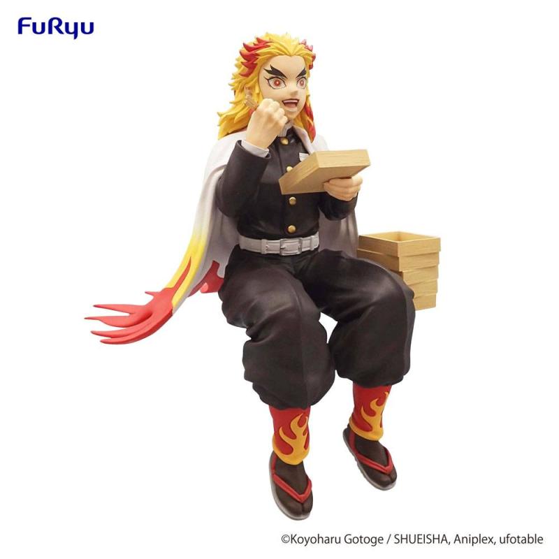 Demon Slayer: Kimetsu no Yaiba Noodle Stopper PVC Statue Rengoku Kyojuro 14 cm 4