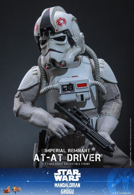 Star Wars Movie Masterpiece Action Figure 1/6 Imperial Remnant AT-AT Driver 30 cm 7
