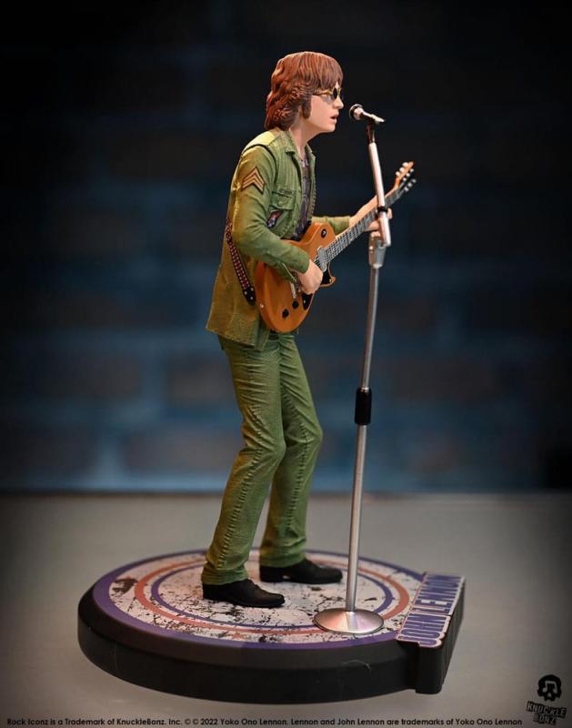 John Lennon 22 cm Rock Iconz Statue - Knucklebonz