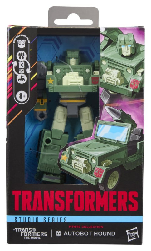The Transformers: The Movie Studio Series Deluxe Class Action Figure MTMTE Collection: Autobot Hound 9