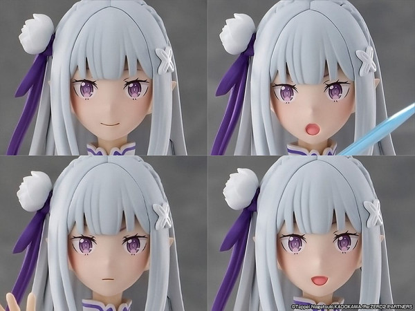 Re:Zero Starting Life in Another World Plastic Model Kit Emilia DX Ver. 16 cm 12