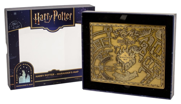 Harry Potter Replica Marauder's Map Metal Map 15 cm 2