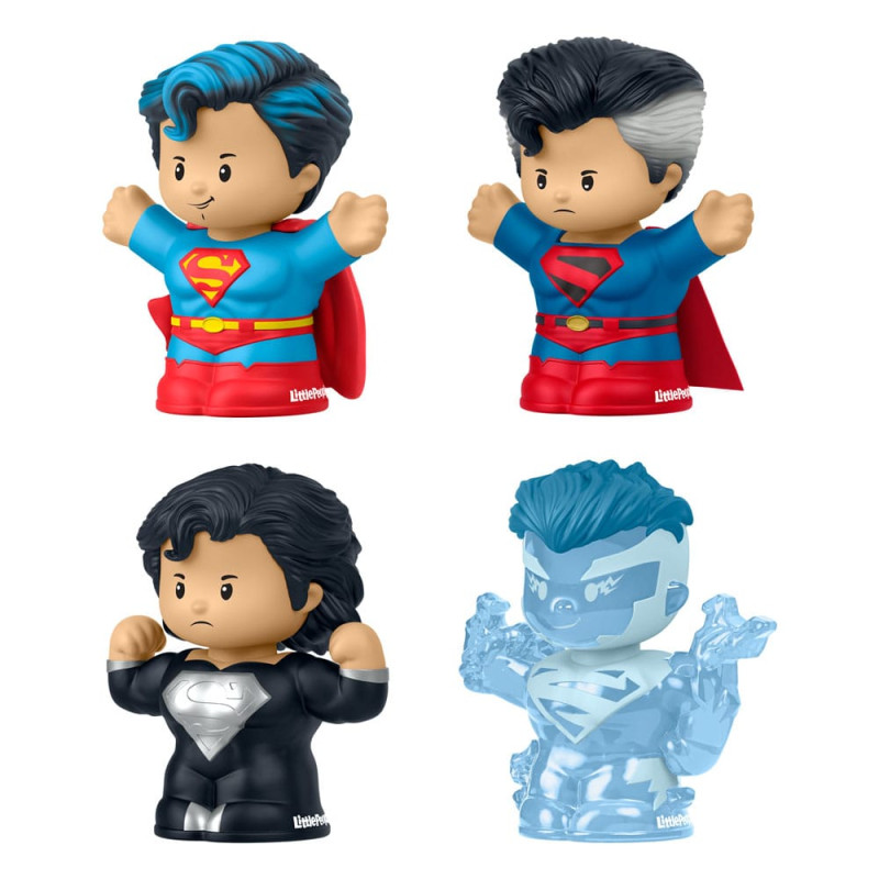 DC Comics Fisher-Price Little People Collector Mini Figures 4-Pack Superman: Through the Ages 7 cm 6