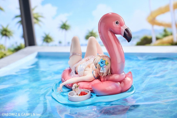 Brown Dust 2 PVC Figure 1/7 Hot Summer Dream Justia 16 cm 2