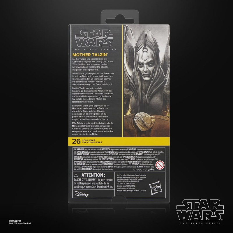 Star Wars: The Clone Wars Black Series Action Figure Mother Talzin 15 cm 5