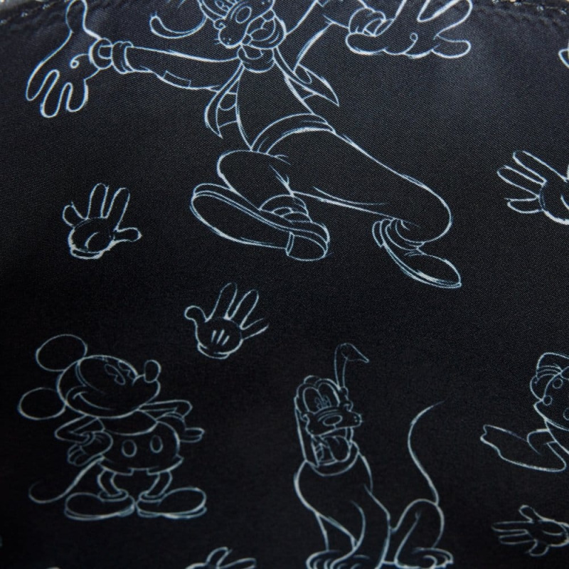 Disney by Loungefly Crossbody Bag Sketched - Mickey Mouse 3