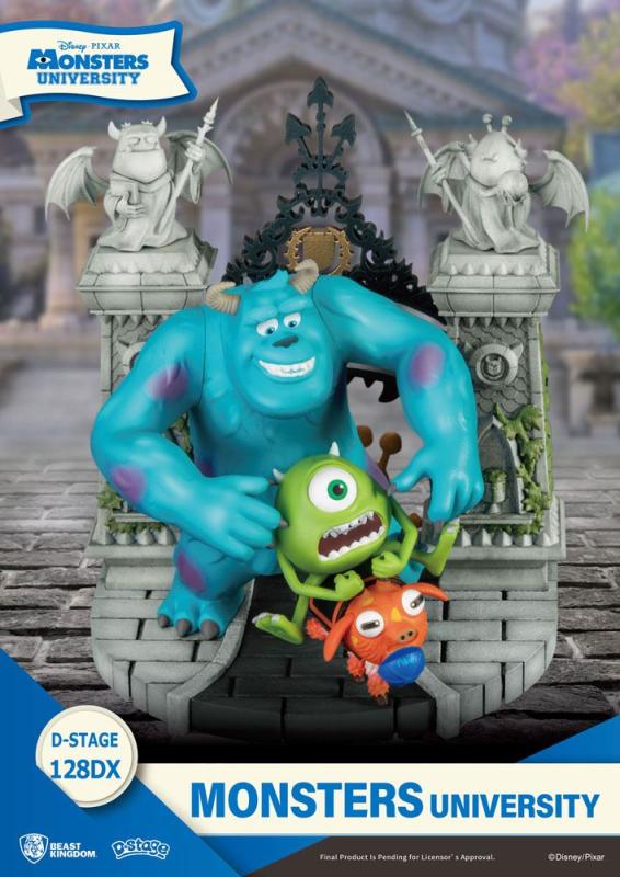 Monsters University: Mike & Sulley 14 cm D-Stage PVC Diorama - Beast Kingdom Toys