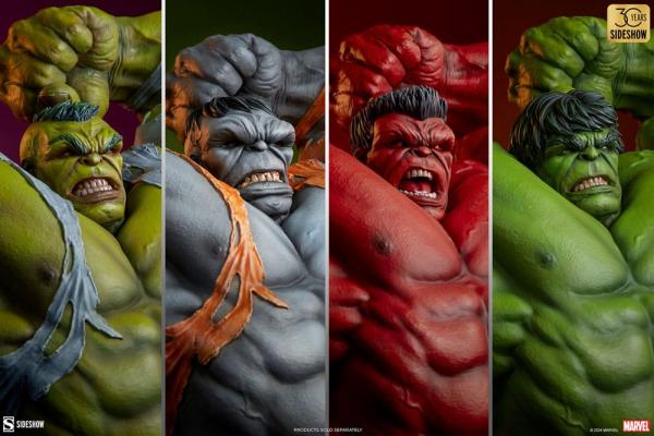 Marvel Premium Format Statue Red Hulk: Thunderbolt Ross 74 cm 12