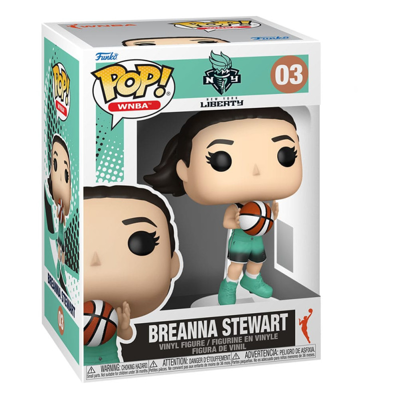 WNBA POP! Vinyl Figure New York Liberty: Breanna Stewart 9 cm 1