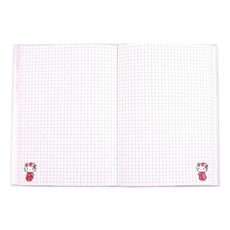 Sanrio Notebook Hello Kitty Kimono Holographic Checkered 2