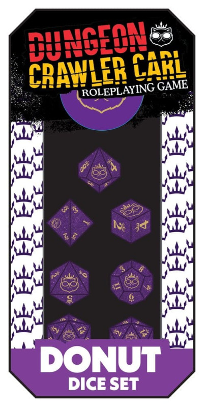 Dungeon Crawler Carl Dice Set Princess Donut’s Enchanted Crown