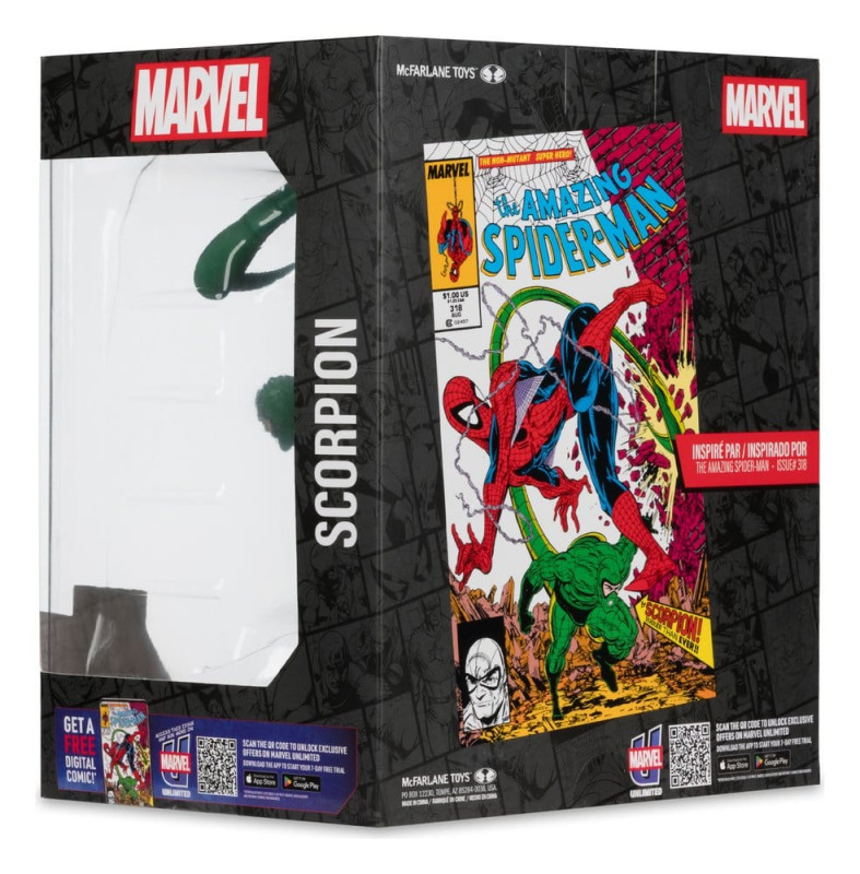Marvel Collection PVC Figure 1/10 Scorpion (The Amazing Spider-Man #318) 17 cm 9