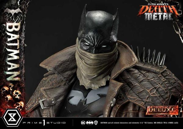 Dark Knights: Death Metal Batman 1/3 Deluxe Bonus Ver. Metal Statue - Prime 1 Studio