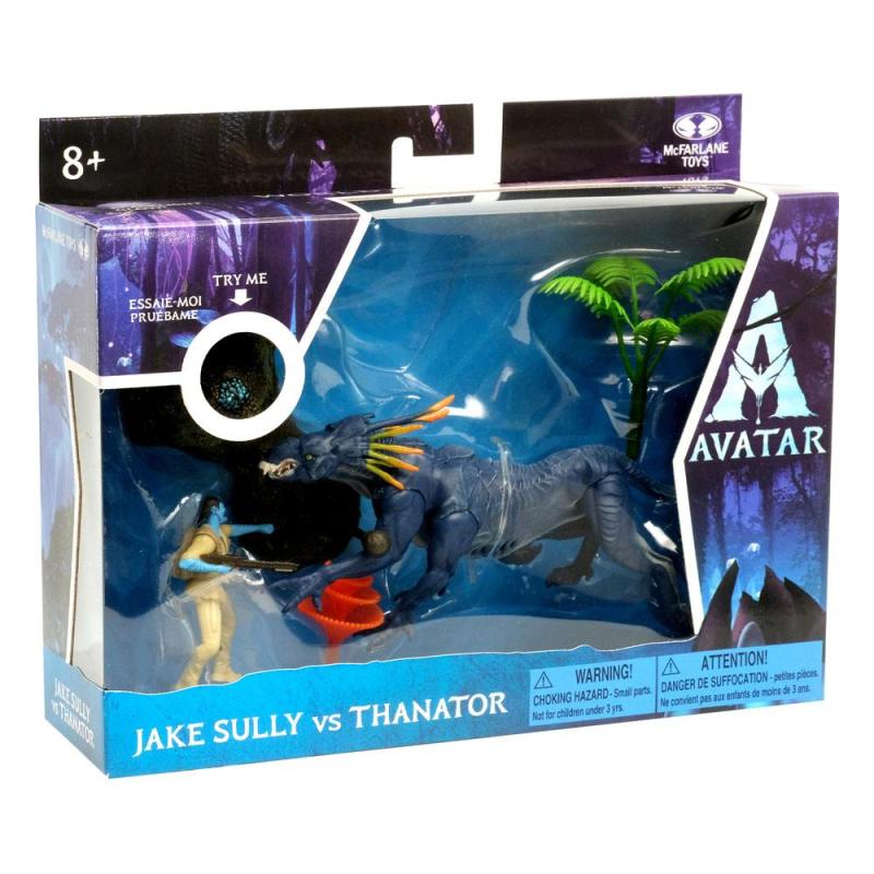 Avatar: Jake vs Thanator W.O.P Deluxe Medium Action Figure & Vehicle - McFarlane Toys