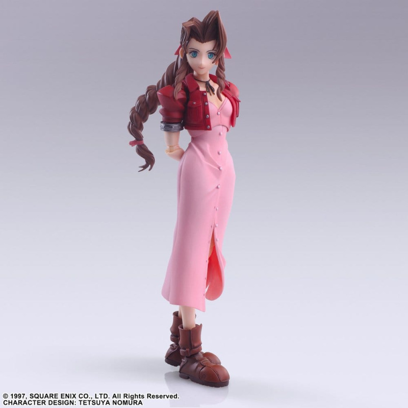 Final Fantasy VII Bring Arts Action Figure Aerith Gainsborough Digital Plus Edition 14 cm 1