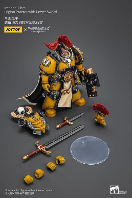 Warhammer The Horus Heresy Action Figure 1/18 Imperial Fists Legion Praetor with Power Sword 12 cm 4