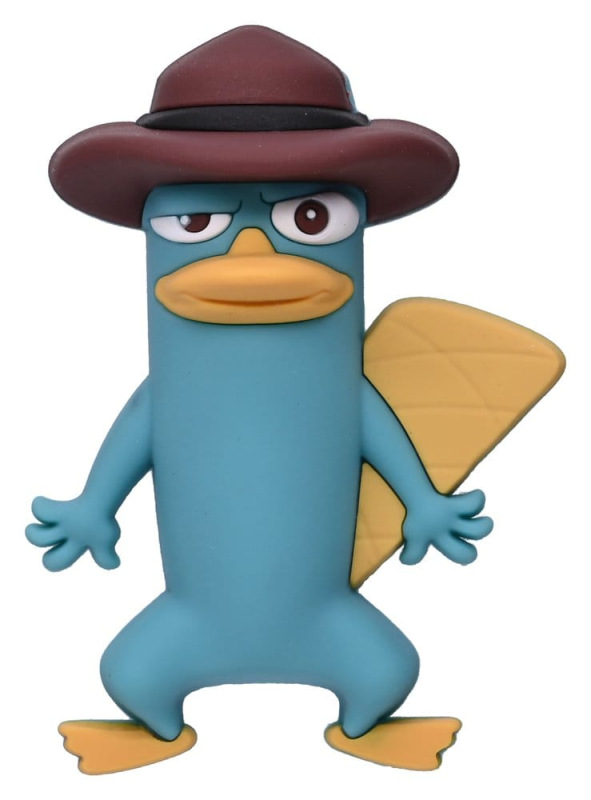 Phineas and Ferb 3D Foam Magnet Perry The Platypus
