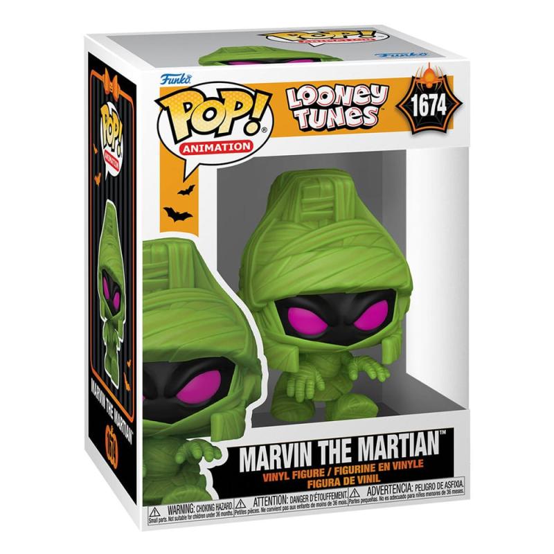 Looney Tunes POP! Television Vinyl Figure Halloween Marvin(Mummy) 9 cm