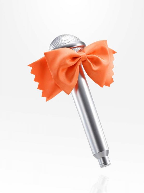 Macross Frontier: Ranka Lee's Microphone 22 cm Proplica Replica - Bandai Tamashii