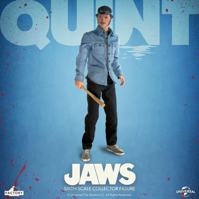 Jaws Action Figure 1/6 Quint 15 cm 3