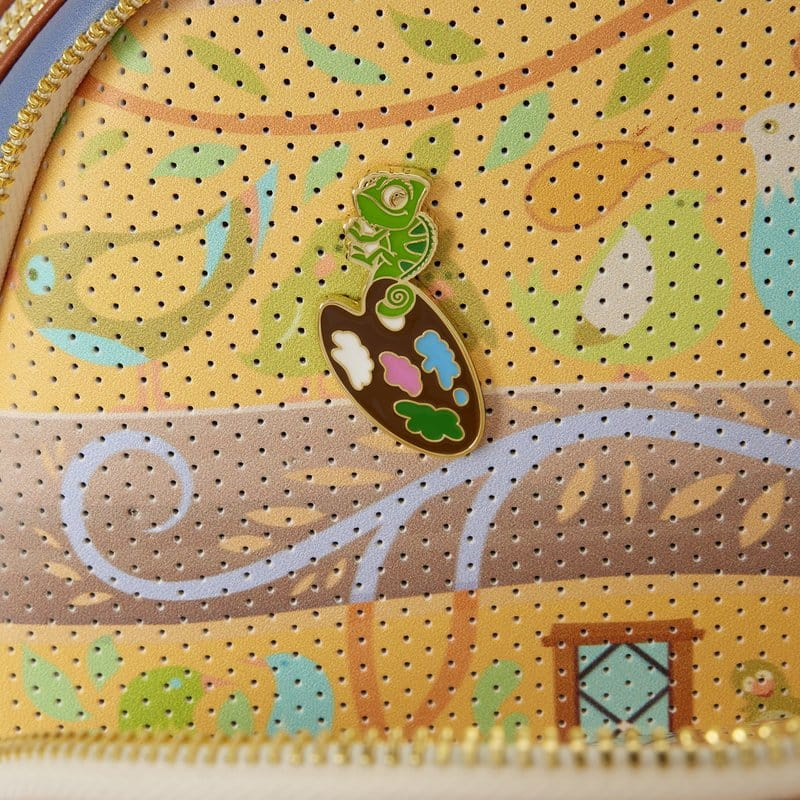 Tangled by Loungefly Mini Backpack Rapunzel Painting 11