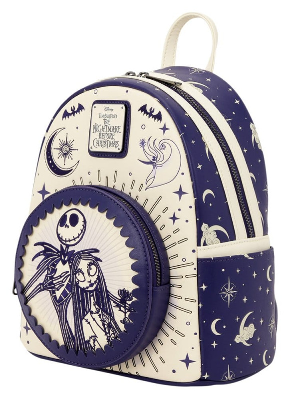 Nightmare before Christmas by Loungefly Mini Backpack Jack Skellington & Sally Night Sky 1