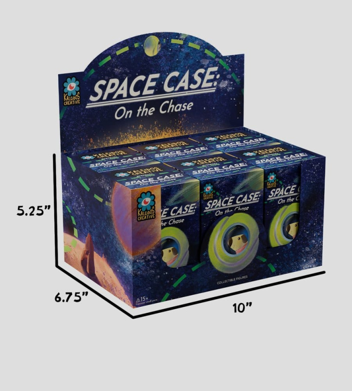 Space Case Mini Figures S1 6 cm Blind Box Display (6) 10