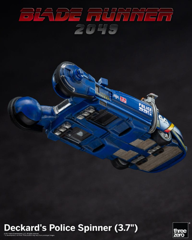 Blade Runner 2049 Vehicle Deckard's Police Spinner 10 cm 2
