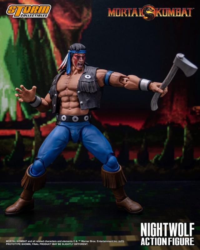 Mortal Kombat: Nightwolf 1/12 Action Figure - Storm Collectibles