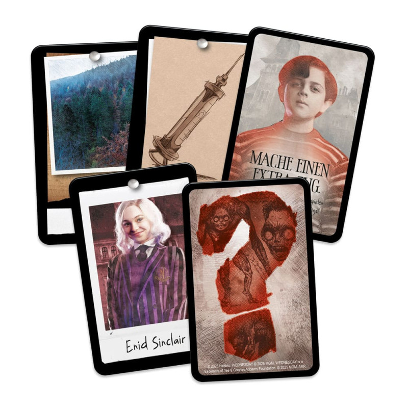 Wednesday Board Game Clue *German Version* 4