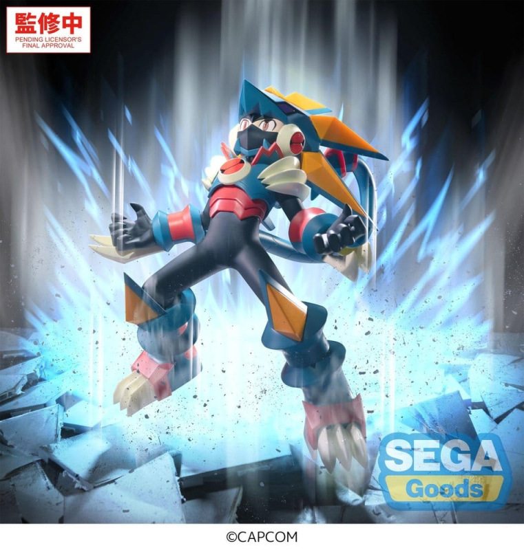 Mega Man Battle Network Luminasta PVC Figure Mega Man Gregar Beast 17 cm 1